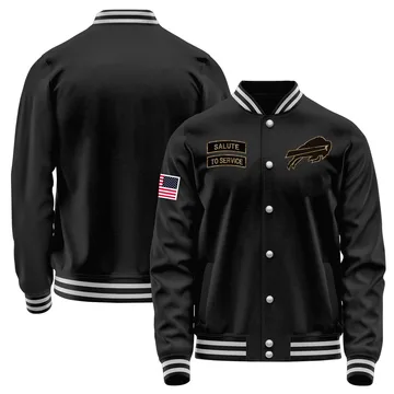 Men's Buffalo Bills Black Salute to Service Sideline Performance Jacket