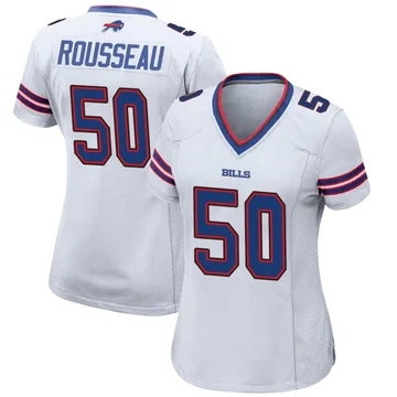 Nike / Men's Buffalo Bills Gregory Rousseau #50 Royal Game Jersey