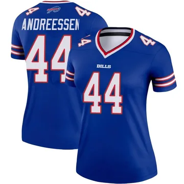 Women's Nike Buffalo Bills Joe Andreessen Royal Jersey - Legend