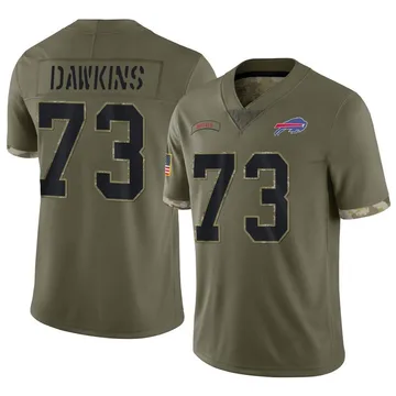 Dion Dawkins 2020 Salute To Service Performance T-Shirt - Black