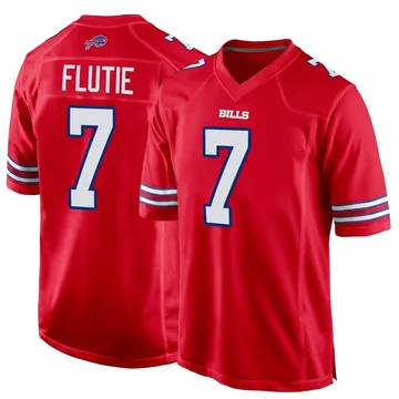 BUFFALO BILLS JERSEY DOUG FLUTIE MITCHELL AND NESS MEN'S 2X-LARGE -  clothing & accessories - by owner - apparel sale 